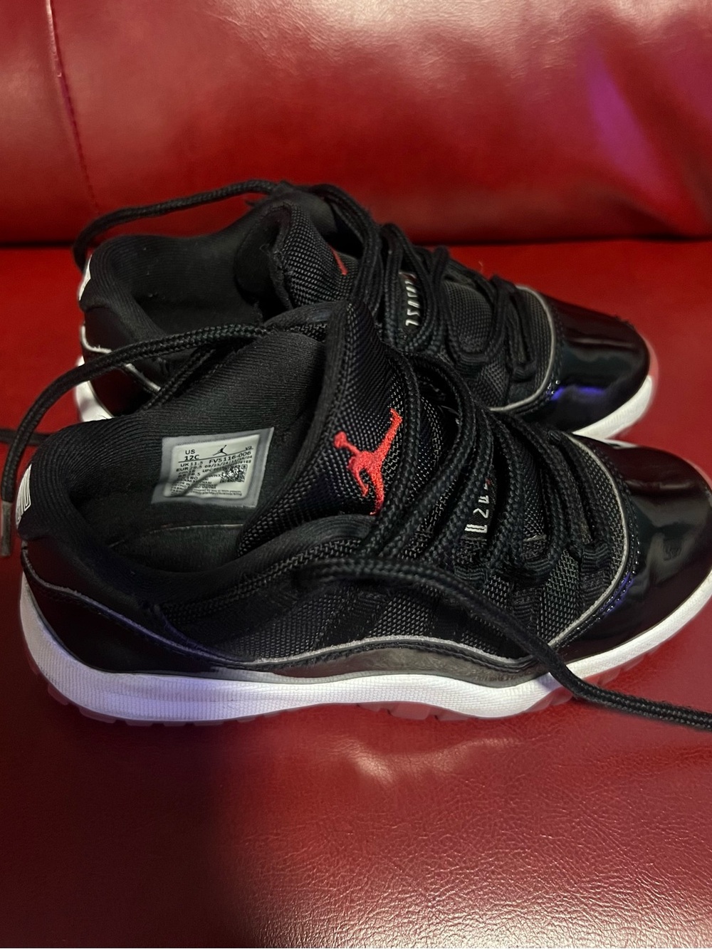 Jordan 11 Retro Low (PS) “Bred”